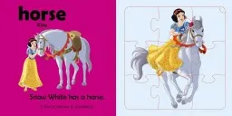 Учимось граючи! Книги з пазлами. Цікаві тваринки Disney
